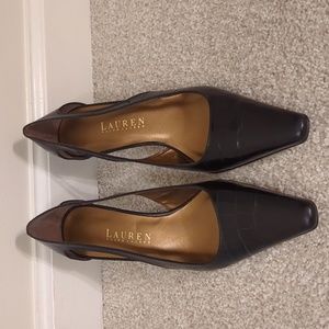 Ralph Lauren Black Heels